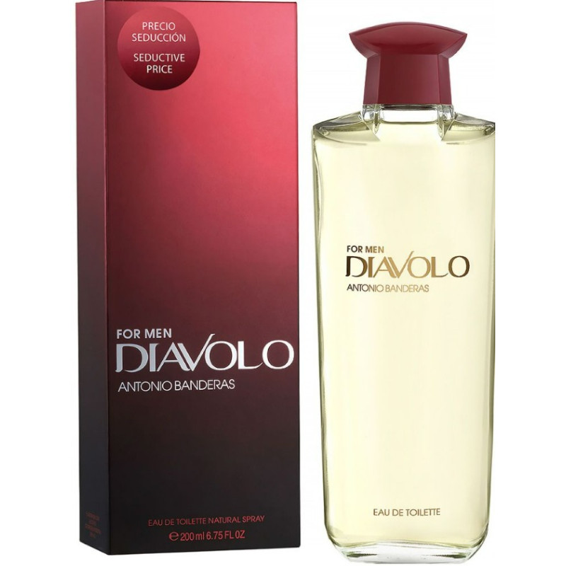 PERF MASC ANTONIO BANDERAS DIAVOLO EDT 200ML